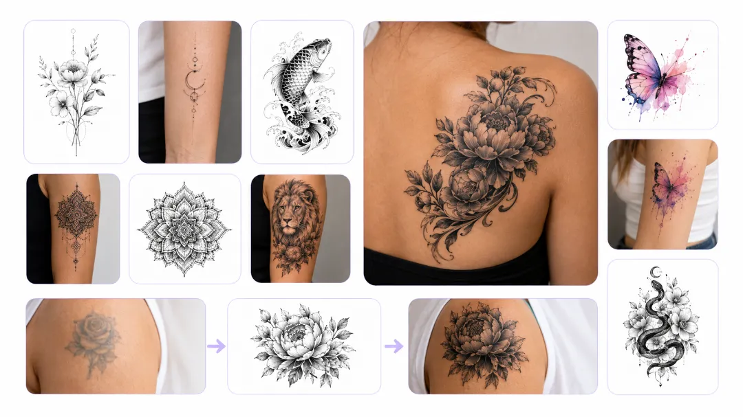 Create AI Tattoo Designs in Any Style You Love