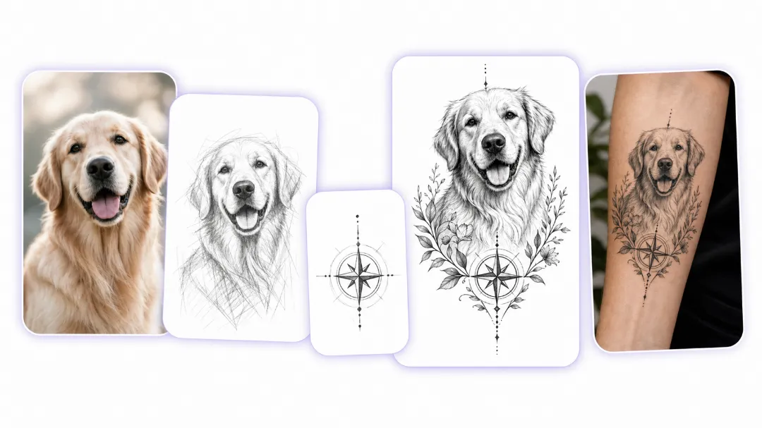 aitat.app AI Image to Tattoo Generator – cat tattoo ideas.
