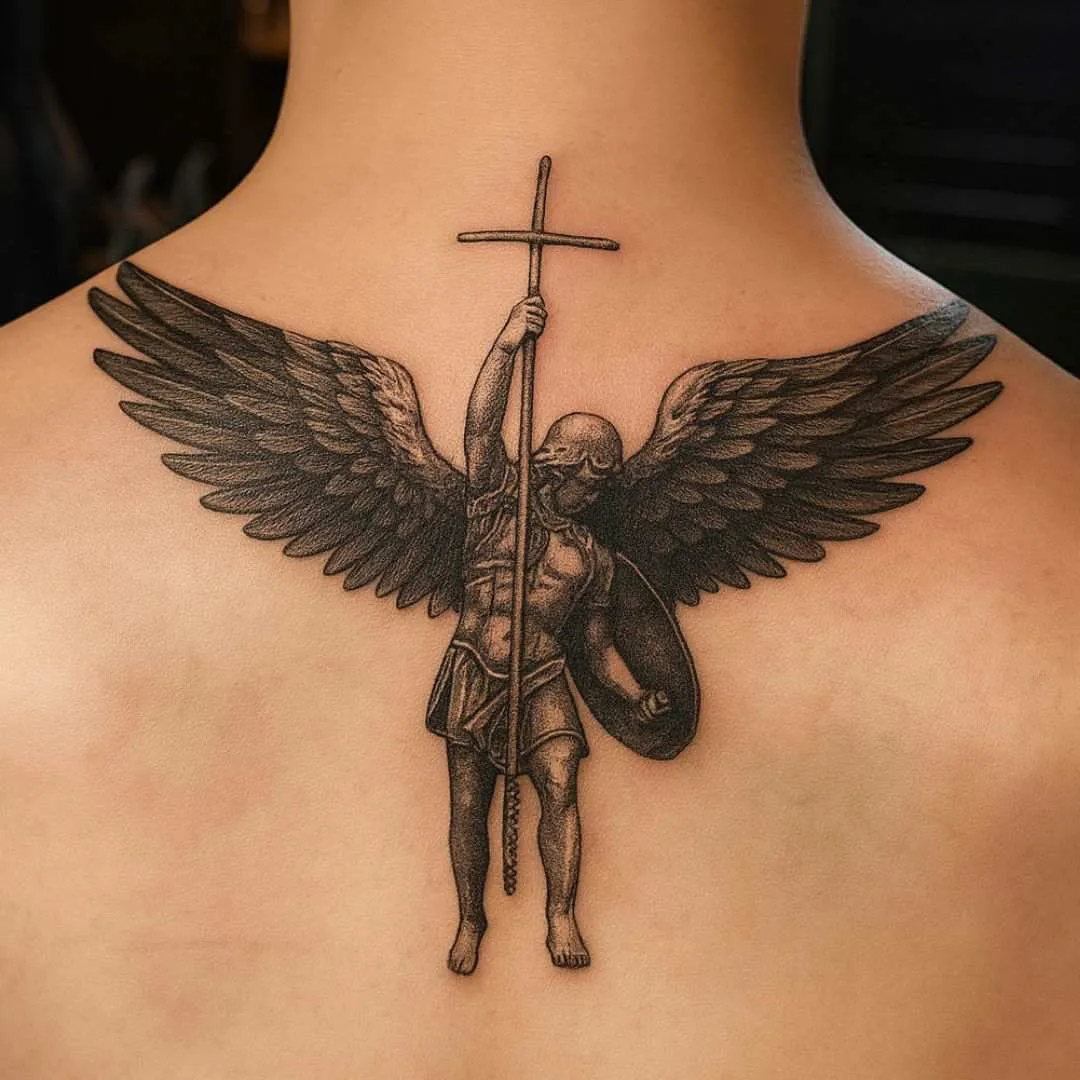 Archangel Michael Tattoo