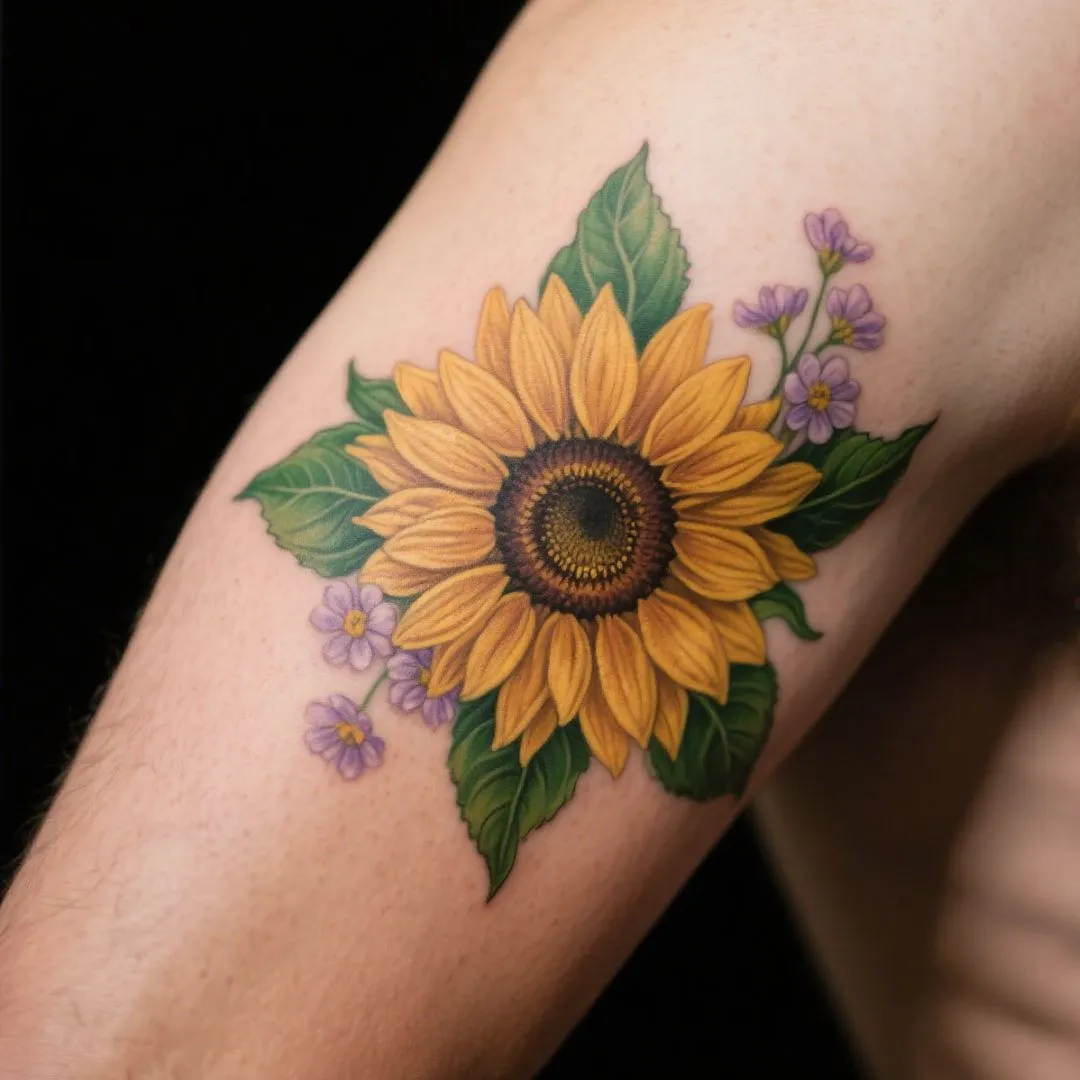 Sunflower Tattoo