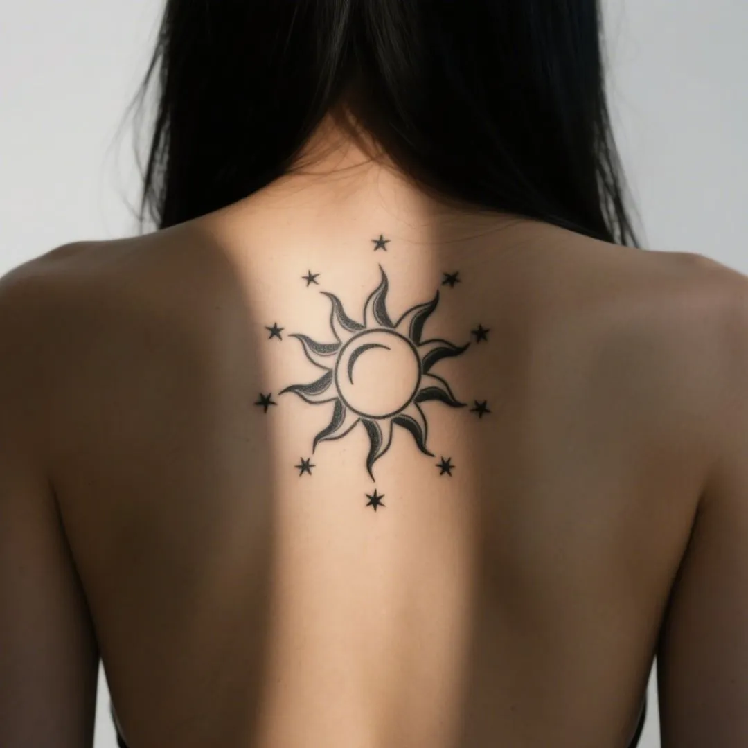 Sun Tattoo