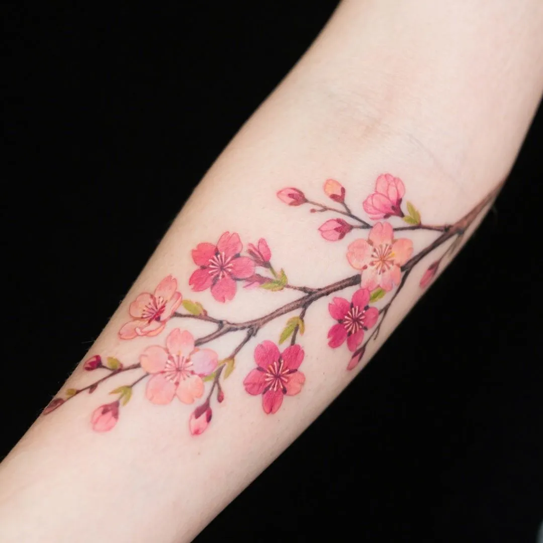 Cherry Blossom Tattoo