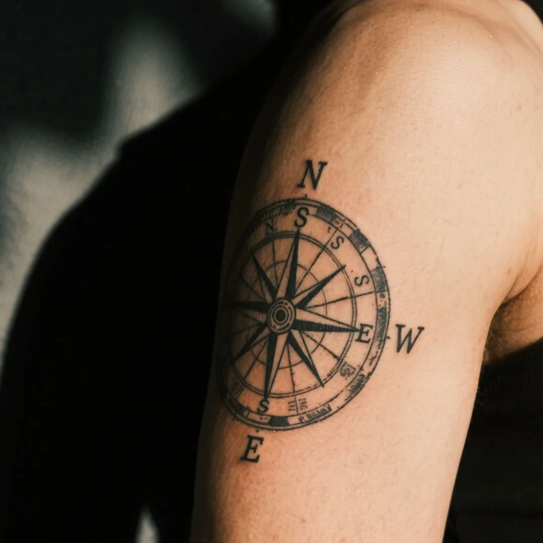 Compass Tattoo