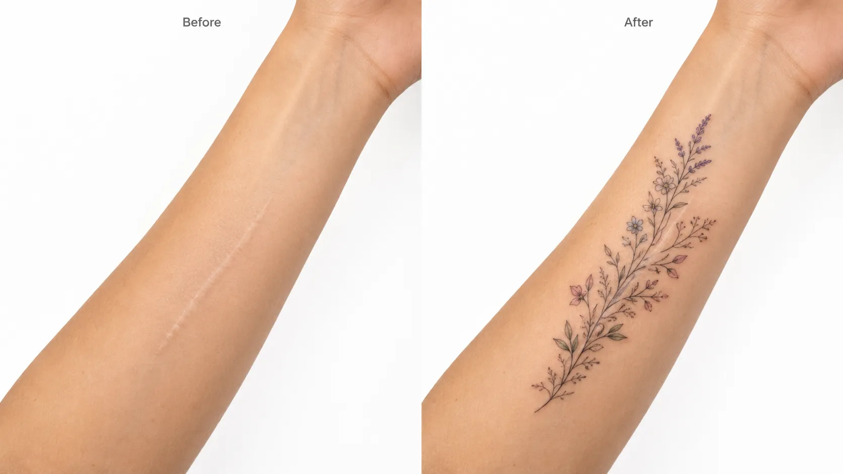 Explore Tattoo Cover Up Ideas for Scars and Skin Marks