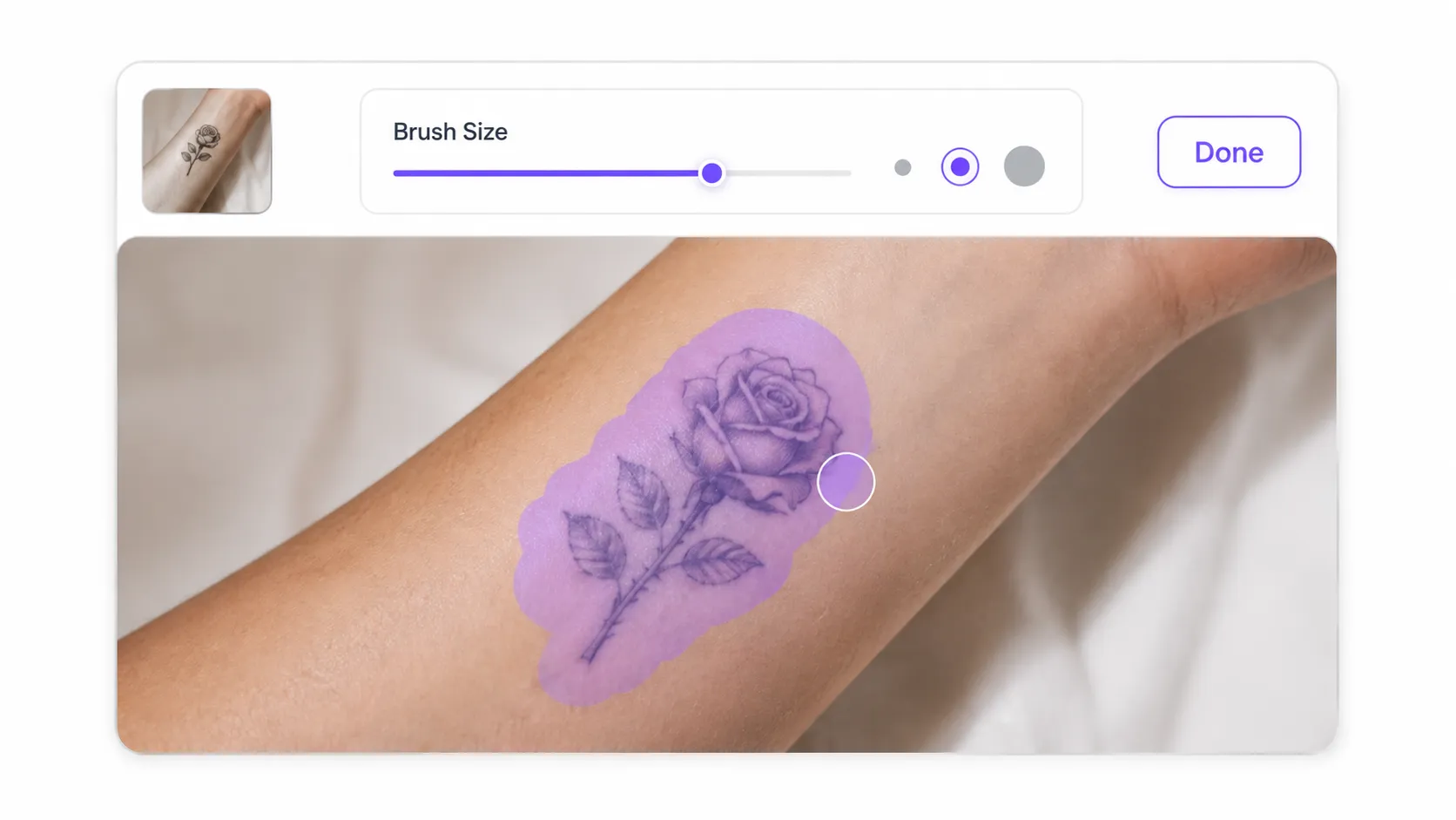 Upload and Mark Your Tattoo